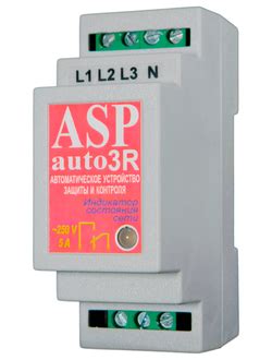 Реле напряжения, приборы защиты и контроля ASP