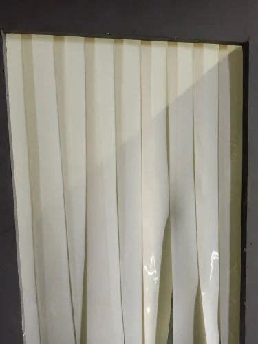 Plane White Opeque Pvc Strip Curtain Thickness Mm Size Mmx