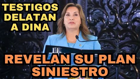 Revelan el plan siniestro de Dina Boluarte Tomás Franco YouTube