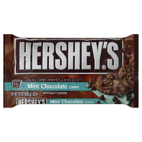 Hershey's Mint Chocolate Chips - Shop Baking Chocolate & Candies at H-E-B