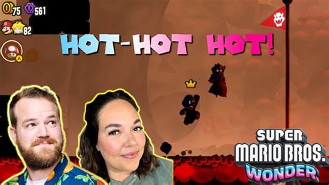 Hot Hot Hot Deep Magma Bog Husband And Wife Super Mario Bros Wonder Youtube