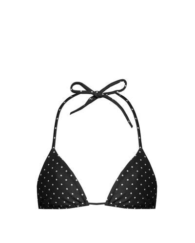 Matteau Synthetic The String Triangle Bikini Top In Black Lyst