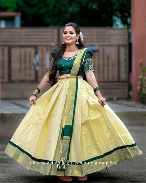 Traditional Onam Outfits Onam Outfits Kerala Engagement Dress