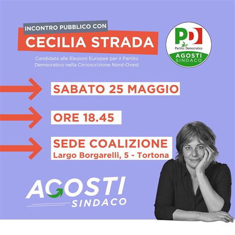 Elezioni Europee Incontro Tortona Con Candidata Pd Cecilia Strada