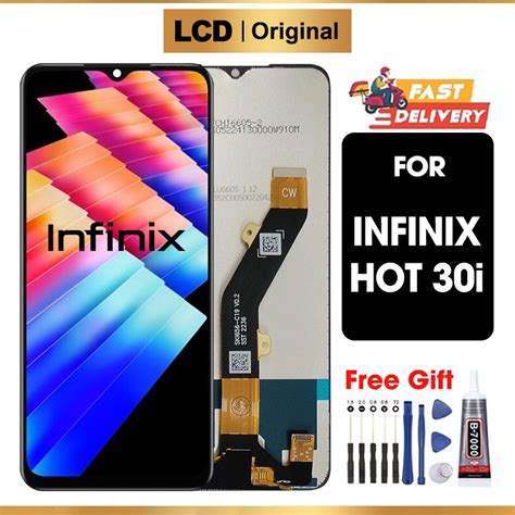 Jual Lcd Infinix Hot I Original Touchscreen Asli Fullset Crown Murah Ori Compatible For Glass