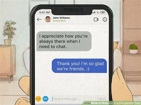 11 Ways to Respond to a Compliment Text - wikiHow