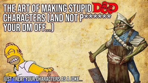 How To Come Up With Funny Dandd Character Ideas And Play Them Well