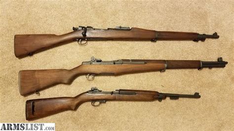 ARMSLIST For Sale Trade M1 Garand M1 Carbine M1903 Springfield