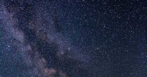Into The Night Photography View Of The Milky Way With Your Naked Eye