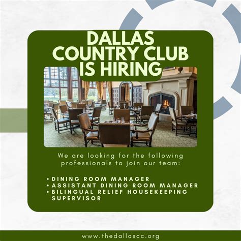 Dallas Country Club On Linkedin Hospitalitycareers