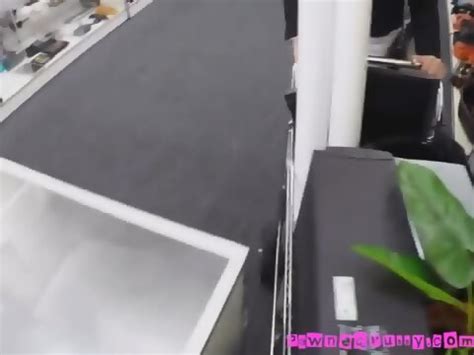 Milf Hottie Sucks Big Cock At Pawnshops Storage Room