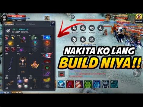 CHECKING ITEM BUILD FEAT MIKASA FORCE BLADER IN CABAL MOBILE PH