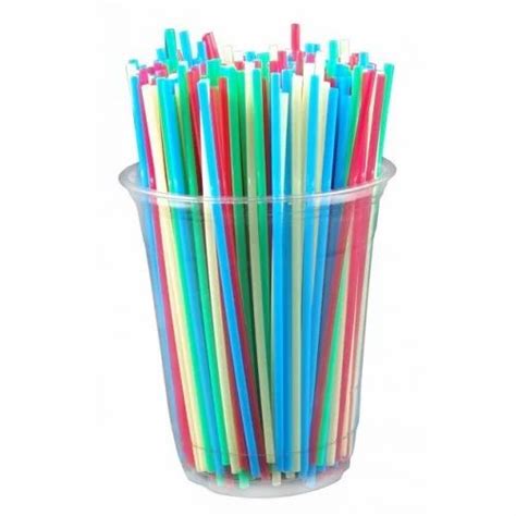 Plastic Disposable Straw Size 5mm Dia At ₹ 18piece In Hyderabad Id