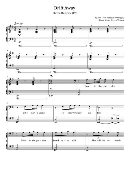 Drift Away By Aimee Mann Piano Solo Digital Sheet Music Sheet Music Plus