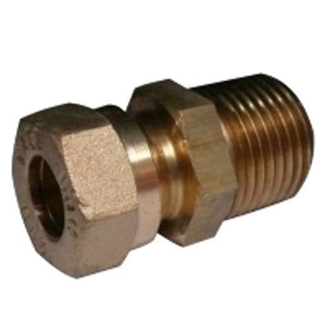 Ag Male Compression Gas Coupling 516 Copper To 12 Bsp Taper Lkq