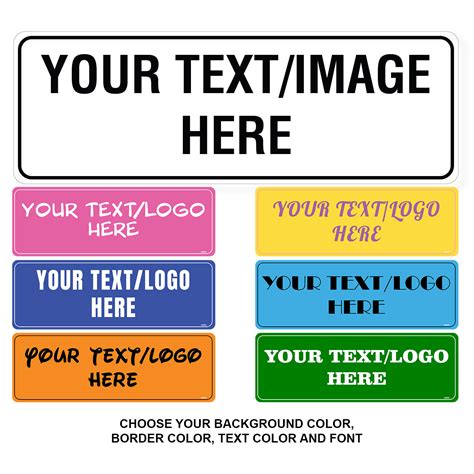Customizable Street Sign, Various Sizes - Single-Sided – Signs By SignWays