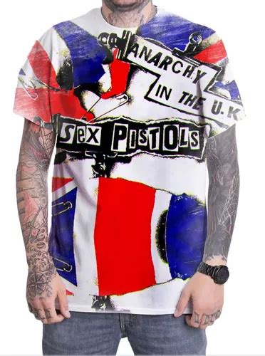 Camisa Camiseta Sex Pistols Banda Rock Envio R Pido Parcelamento Sem Juros