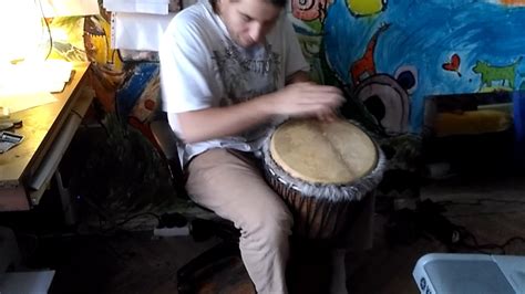 Джембе Лохматыч 12 дюймов (Гана) - YouTube