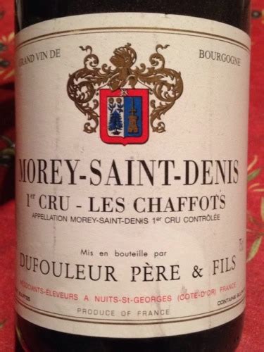 Dufouleur P Re Fils Pommard Er Cru Les Charmots Vivino Australia