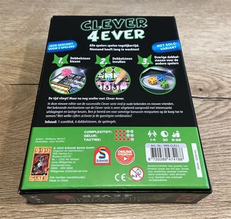 Clever 4 Ever: Review, Speluitleg + Unboxing! - Spellenwijs