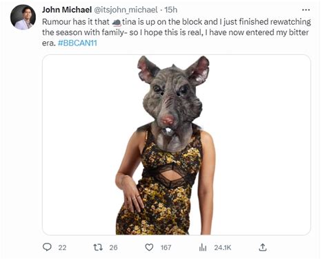 BBXtra On Twitter Ex Bbcan11 Houseguest John Michael Hit S Back On