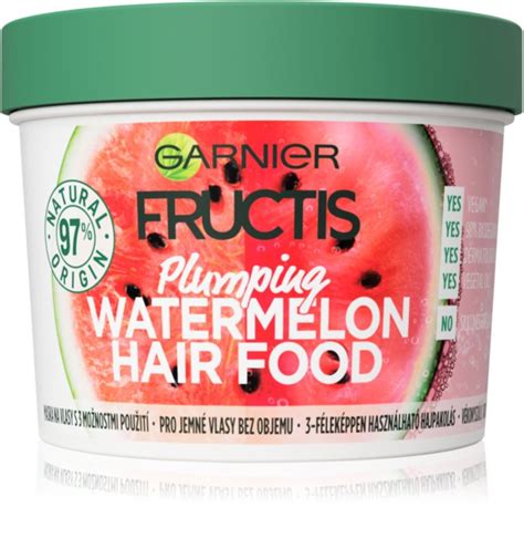 Garnier Fructis Watermelon Hair Food Maska Pro Jemné A Zplihlé Vlasy