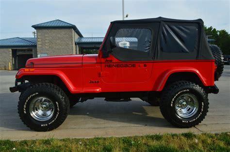 Fully Restored Jeep Wrangler Yj With Renegade Decal Package Very Nice