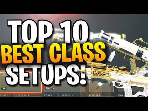 Top Best Class Setups In Black Ops Updated For Youtube