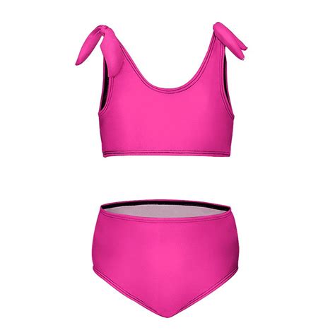 Pink Purple Girl S Piece Bikini Set Beach Sport Swimsuit Swimwear
