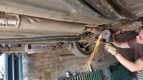 Ремонт выхлопной системы. Гофра. Крепление. 👨‍🏭 — FIAT Stilo, 1,6 л ...