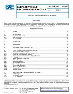 SAE J2534-2/4_5_00 – Most Currently Technical Standards
