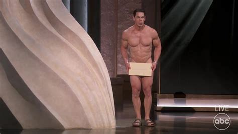 AusCAPS John Cena Nude In 2024 Oscars