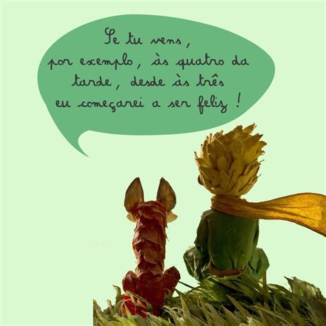 Frase Do Pequeno Príncipe Com A Raposa - BRAINCP