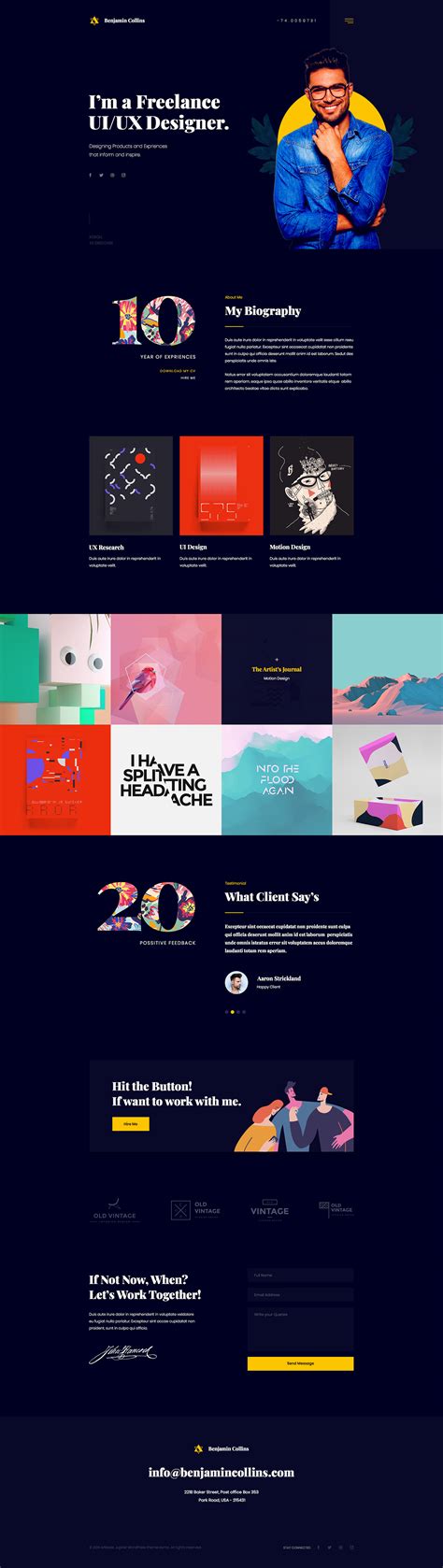 Benjamin Collins Uiux Designer Portfolio Behance