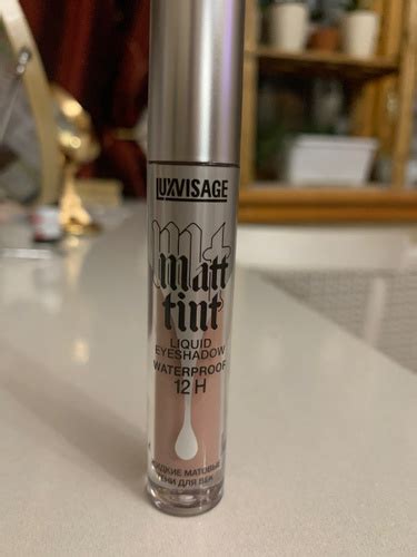 LUXVISAGE Жидкие тени для век Matt tint waterproof 12H, стойкие ...