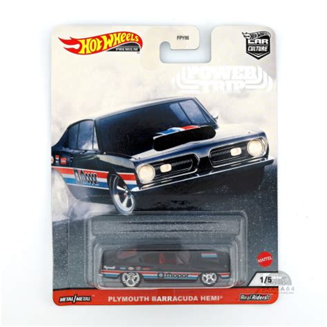HOT WHEELS Premium Car Culture Plymouth Barracuda HEMI Power Trip HOT WHEELS