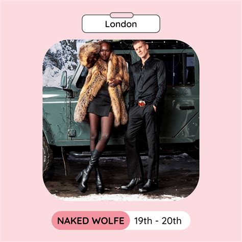 Naked Wolfe Sample Sale London January 2024