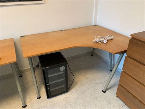 Ikea Galant L Shaped Study Desk Study Table Furniture And Home Living
