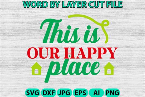 This Is Our Happy Place Svg Graphic By Svg Bundle House Creative Fabrica