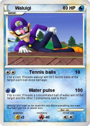 Waluigi Card By Skymemes On Deviantart