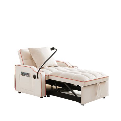 Latitude Run® 3-In-1 Sofa Bed, Convertible Sleeper Chair Sofa Bed ...