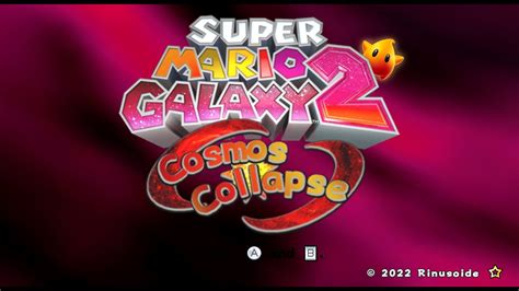 1 Super Mario Galaxy 2 Cosmos Collapse Youtube