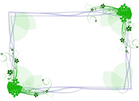 Green Border Png Clip Art Green Border Transparent Png Image Images