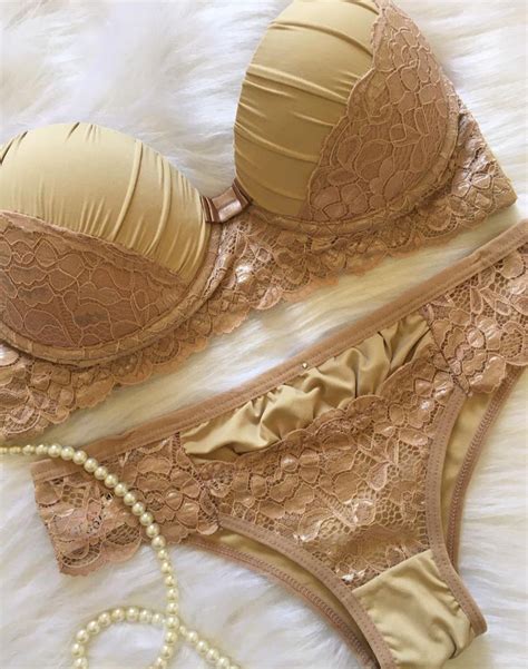 Conjunto Nude Lingerie Feminina Nunca Usado Enjoei
