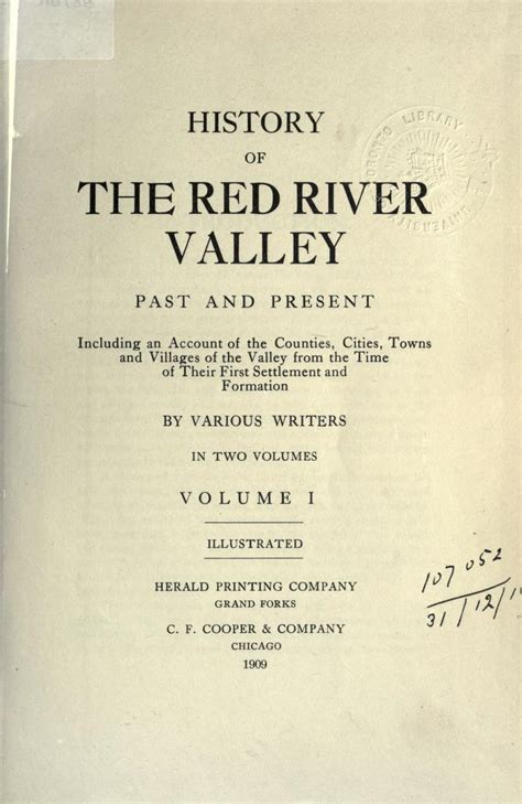 Topography of the Red River Valley — North Dakota Genealogy