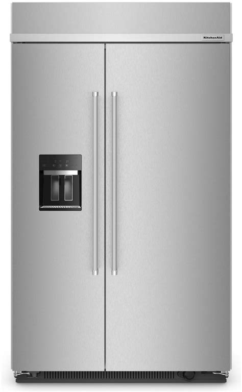 Kitchenaid® 29 4 Cu Ft Stainless Steel Counter Depth Side By Side Refrigerator Ed Kellum And Son