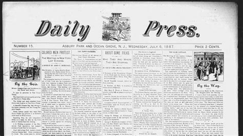 Today in history: Asbury Park Press NJ archives for July 6