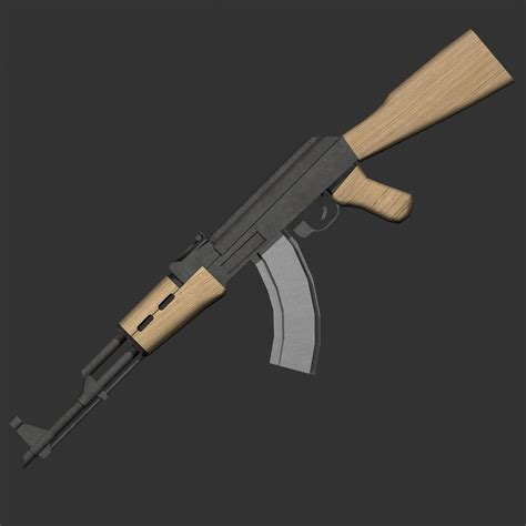 АК 47 3D Модель $30 - .max - Free3D