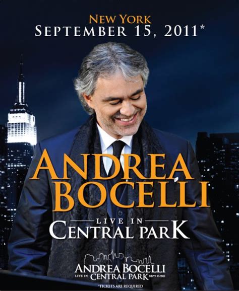 Andrea Bocelli Live A Central Park Ecco Gli Ospiti