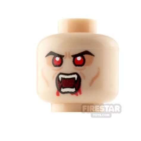 Firestar Custom Printed Minifigure Head Vampire